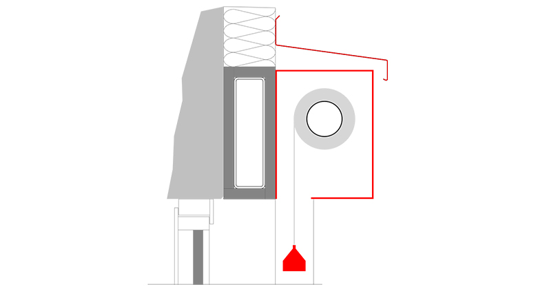 Variante de instalación Fibershield-F