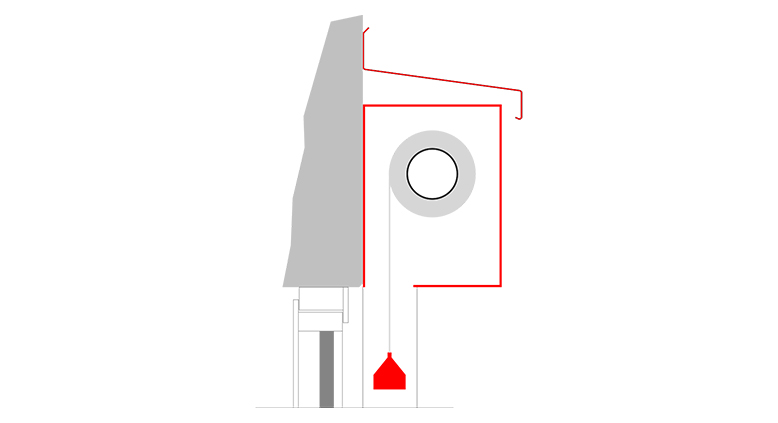 Variante de instalación Fibershield-F