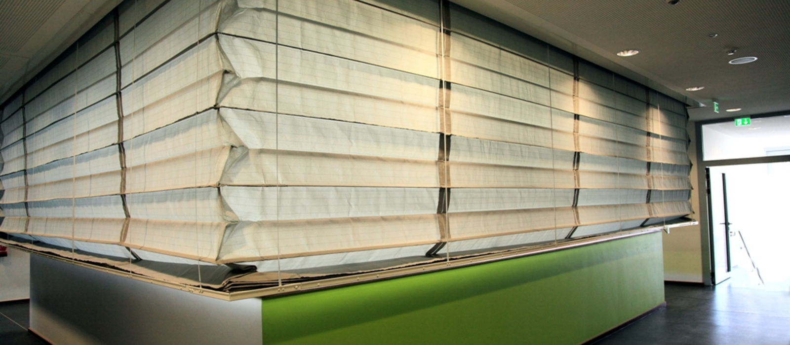 Stöbich fire protection curtain nominated for the German Design Award