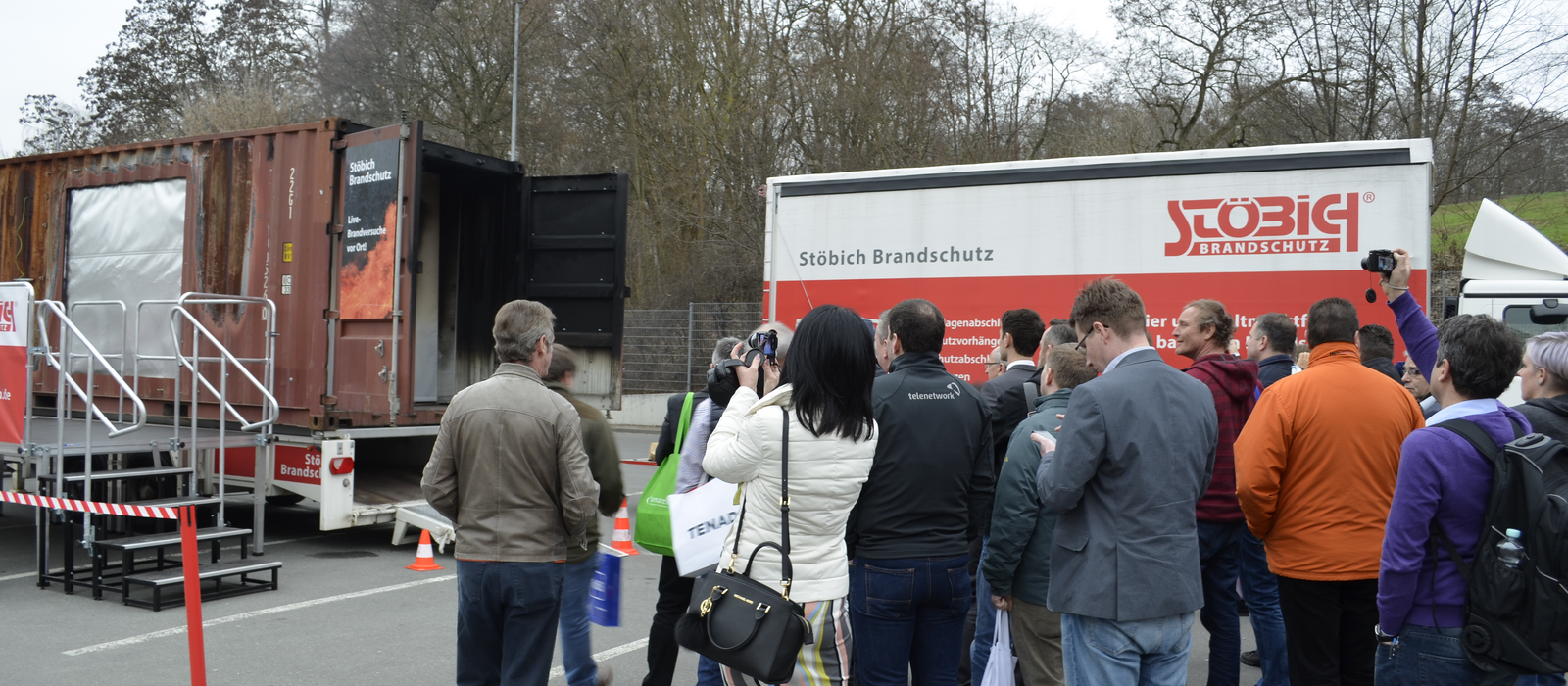 Live-brandproeven in Goslar