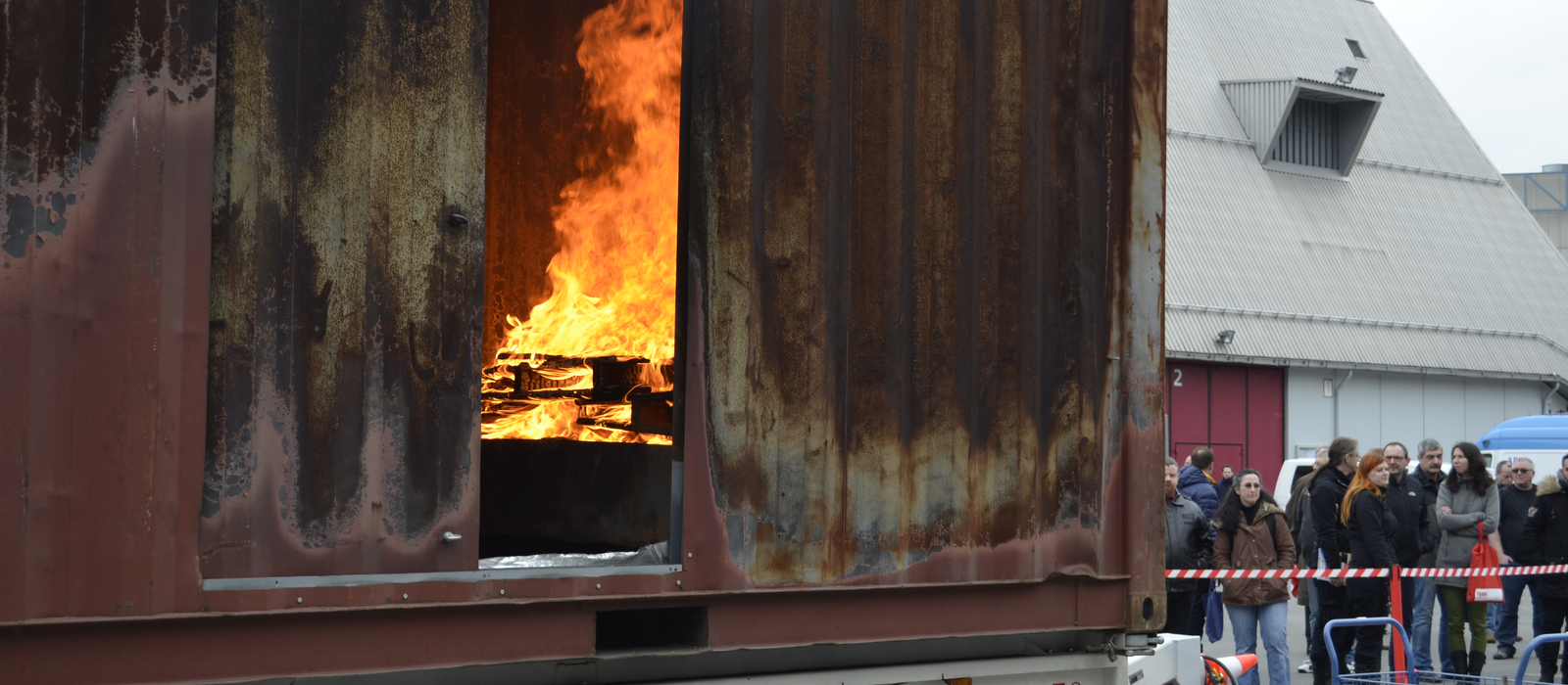 Live fire tests in Goslar