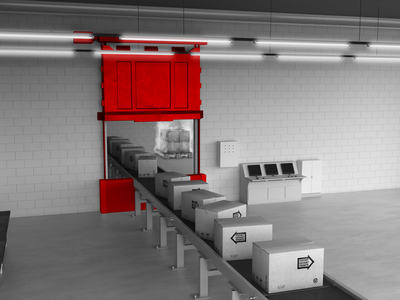 Conveyor system closures Conveyor system closures